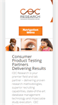 Mobile Screenshot of cecresearch.com